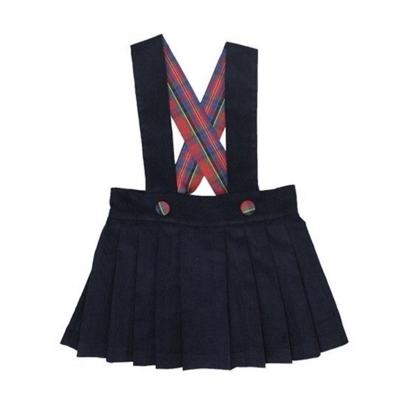 The Beaufort Bonnet Company Other - NWT The Beaufort Bonnet Company Pearl Prep Skirt Size 18-24 Months Navy & Plaid